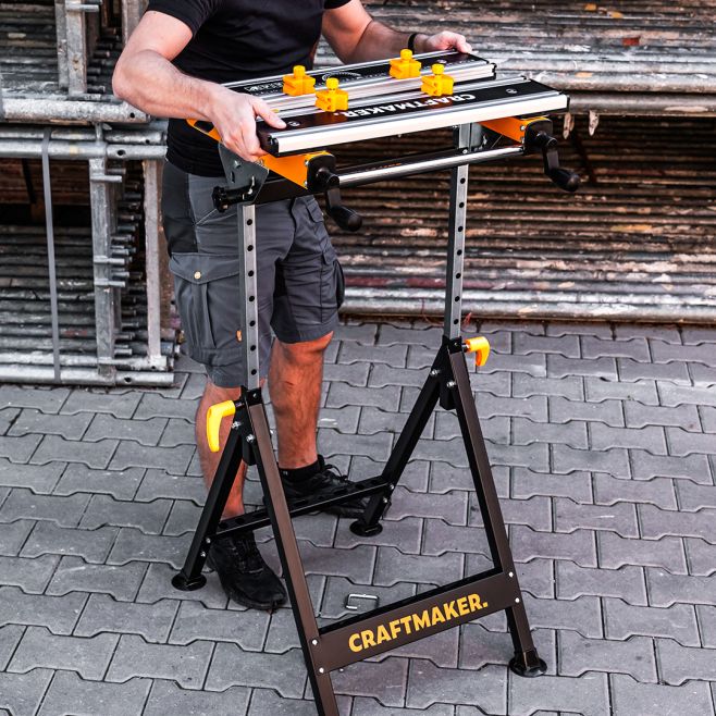 Transform your Multihorse 4-in-1 with the CRAFTMAKER Tilt & Rise Multipurpose Worktop.🛠✊ This clever upgrade instantly...